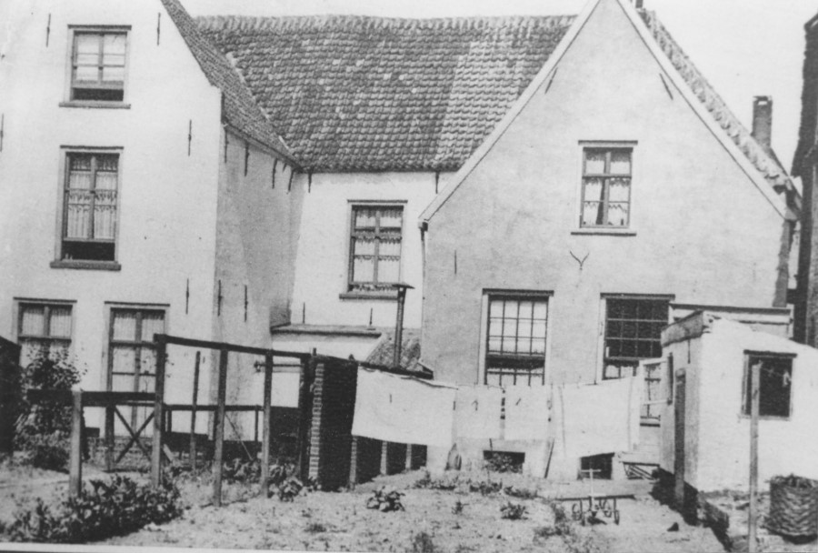 12.B.5. Achterzijde Langestraat 19 en 21. F01288