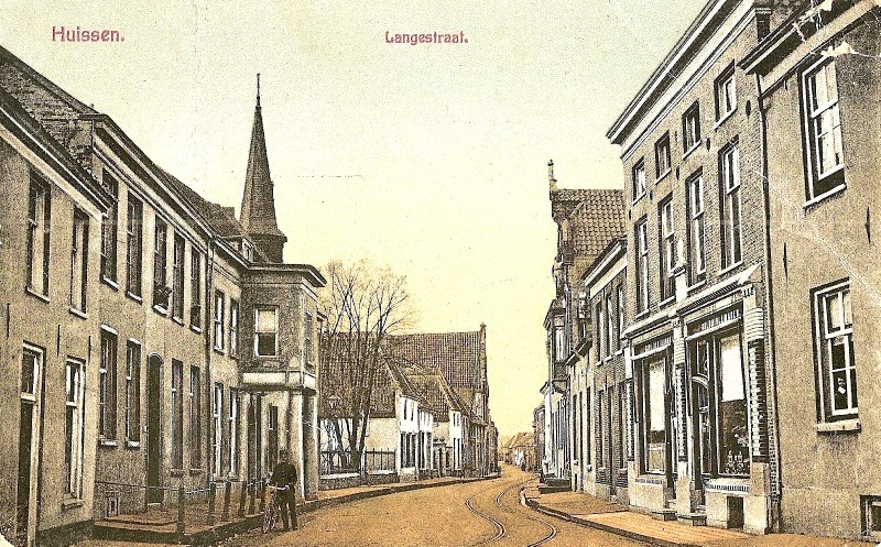 foto Langestraat 1910